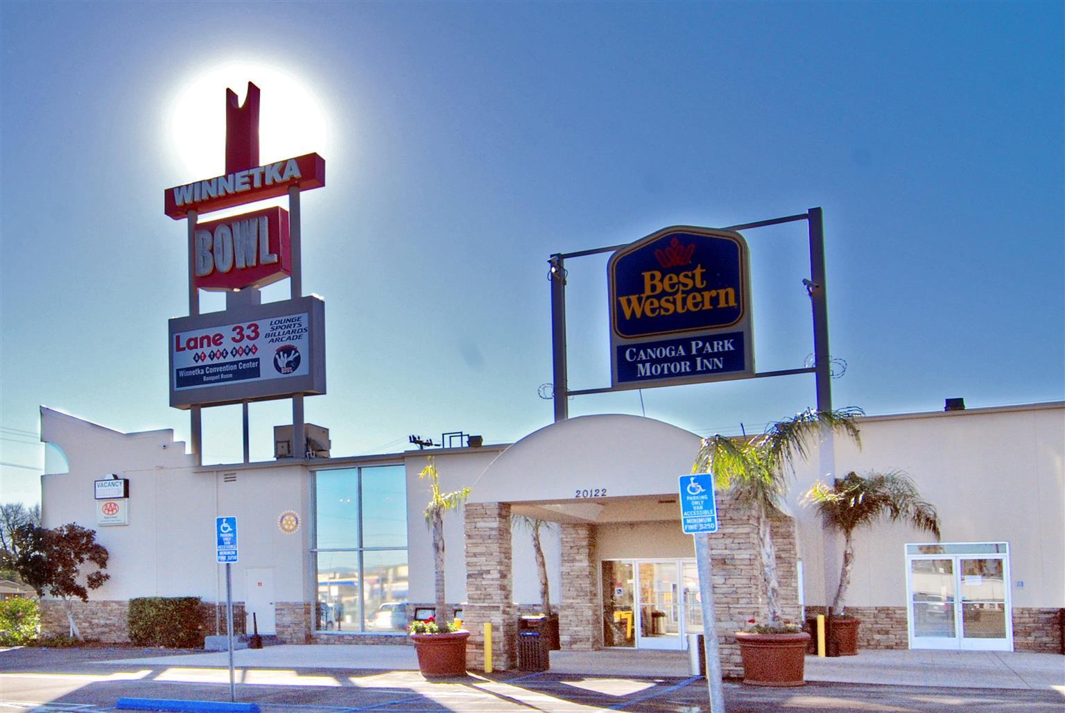 Best Western Canoga Park Motor Inn Los Angeles Bagian luar foto